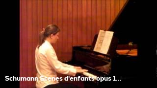 Schumann Scenes d'enfants opus 15 n1