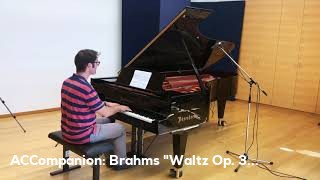 ACCompanion: Brahms